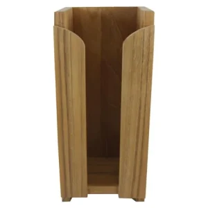 Eude, kopp-/flaskeholder i teak, 11,5 x 25,5 x 10,5 cm (1 stk)