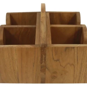 Eude, Krus/koppholder quattro, Teak, 20x22x15 cm (1 stk)