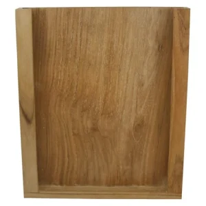 Eude, Nettbrettholder i teak, 20,4x24x2,5 cm