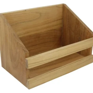 Eude, Oppbevaringshylle Teak, 22x14x15 cm (1 stk)