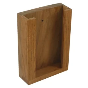 Eude, smarttelefonholder teak 7,8x3,0x11,0 cm (1 stk.)