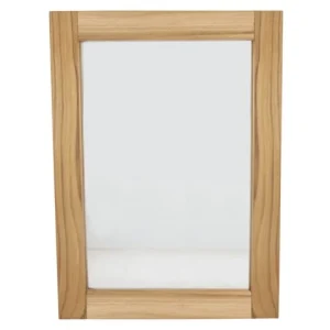 Eude, speil i teak, 38x28 cm (1 stk)