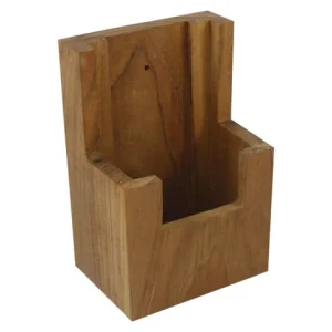 Eude, VHF håndholdt oppbevaringsstativ, Teak, 8,2x6,3x13,5 cm (1 stk)