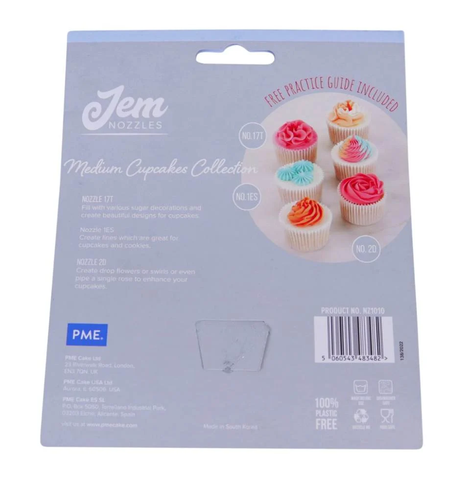 JEM Tippsett Medium #17T, #1ES, #2D
