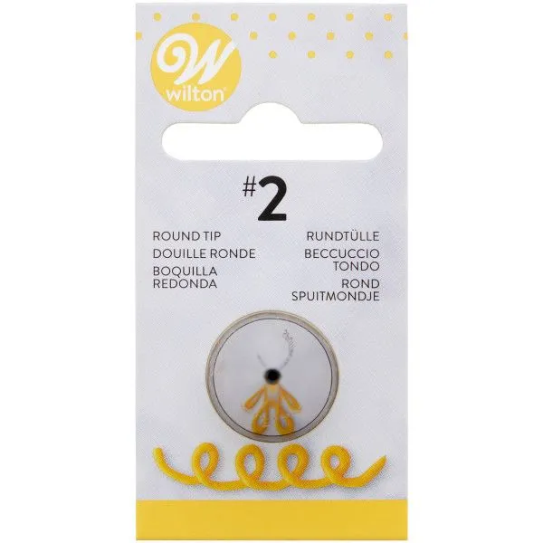 Wilton Standard rund tipp 2