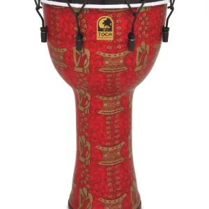 Toca Djembe Freestyle II mekanisk stemt - Rød maske (TF2DM-14RMB)