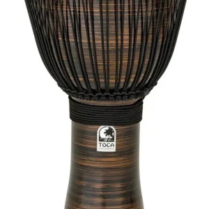 Toca Djembe Freestyle II Rope Tuned - Spun Copper med bag (TF2DJ-14SCB)