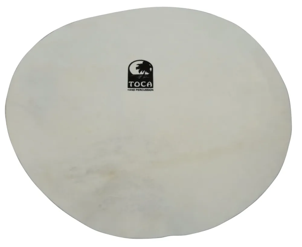 Toca Djembe skinn Flat Skin - 16" Natural (to 12") (TD-DJHD12)