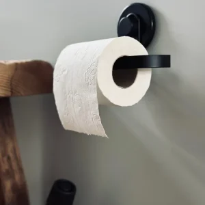 Toalettrullholder med sugekopper