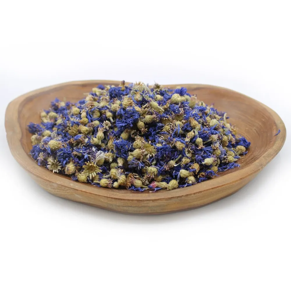 Tørkede blå kornblomster hele blomster 0.5kg