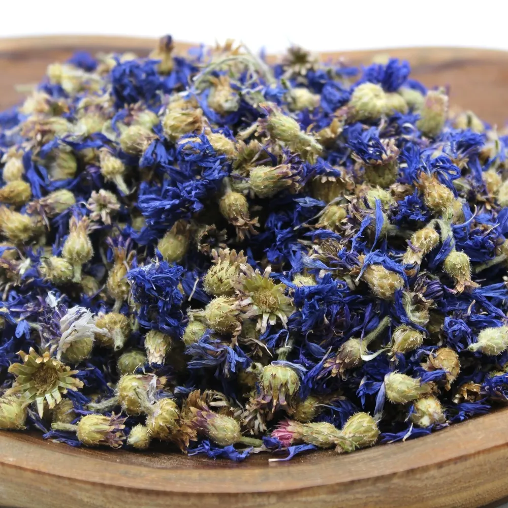 Tørkede blå kornblomster hele blomster 0.5kg