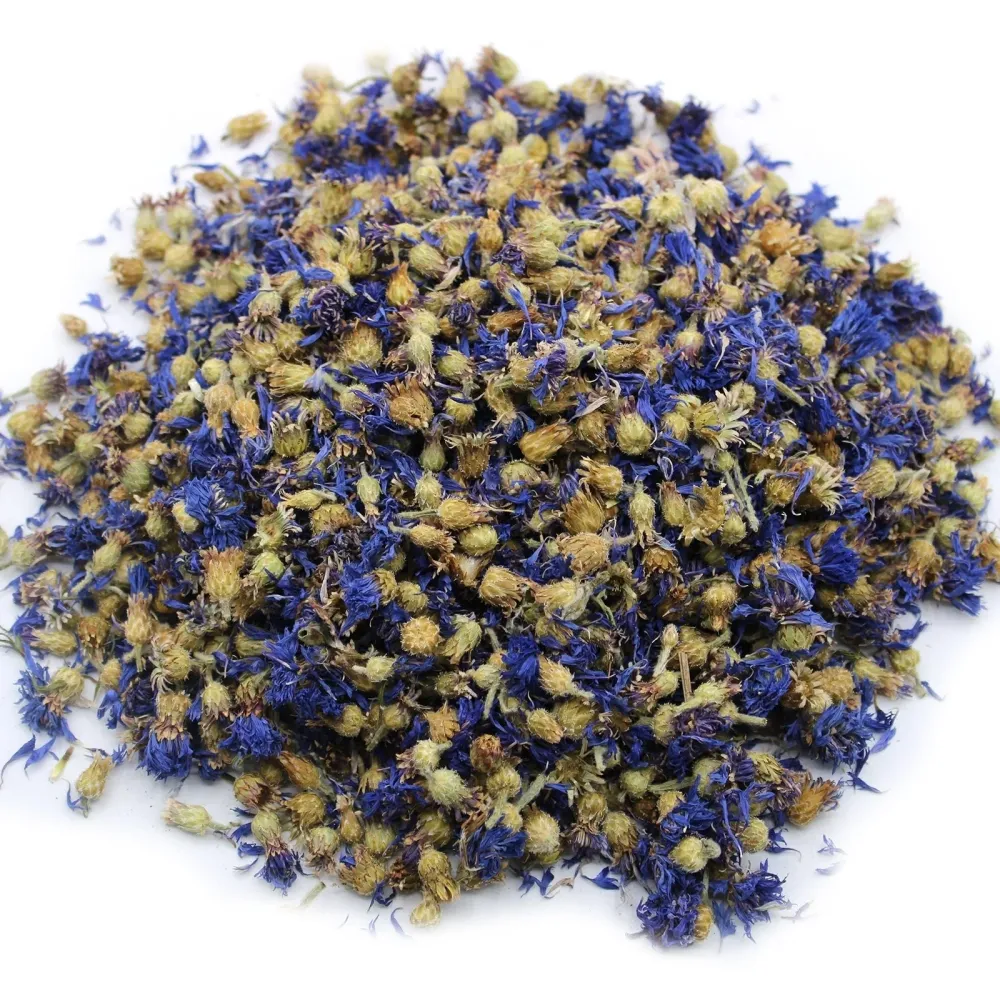 Tørkede blå kornblomster hele blomster 0.5kg