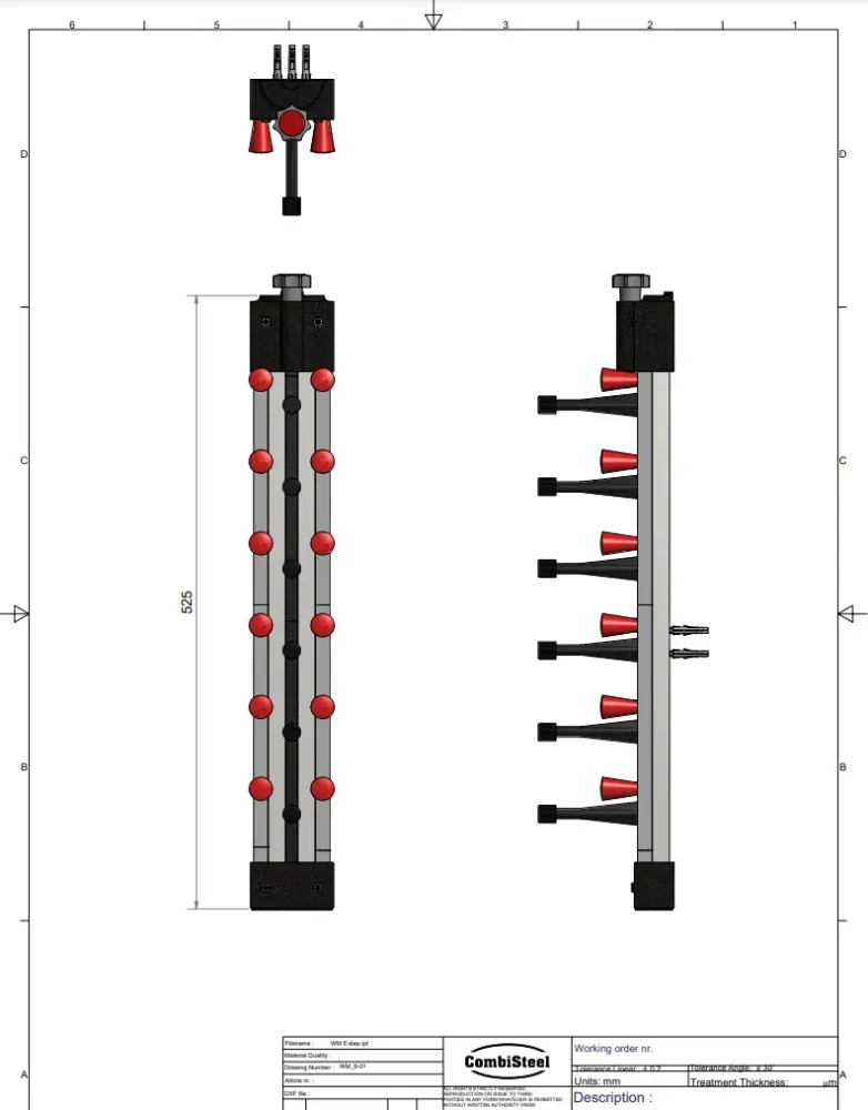 Tallerkenstativ 6 plater