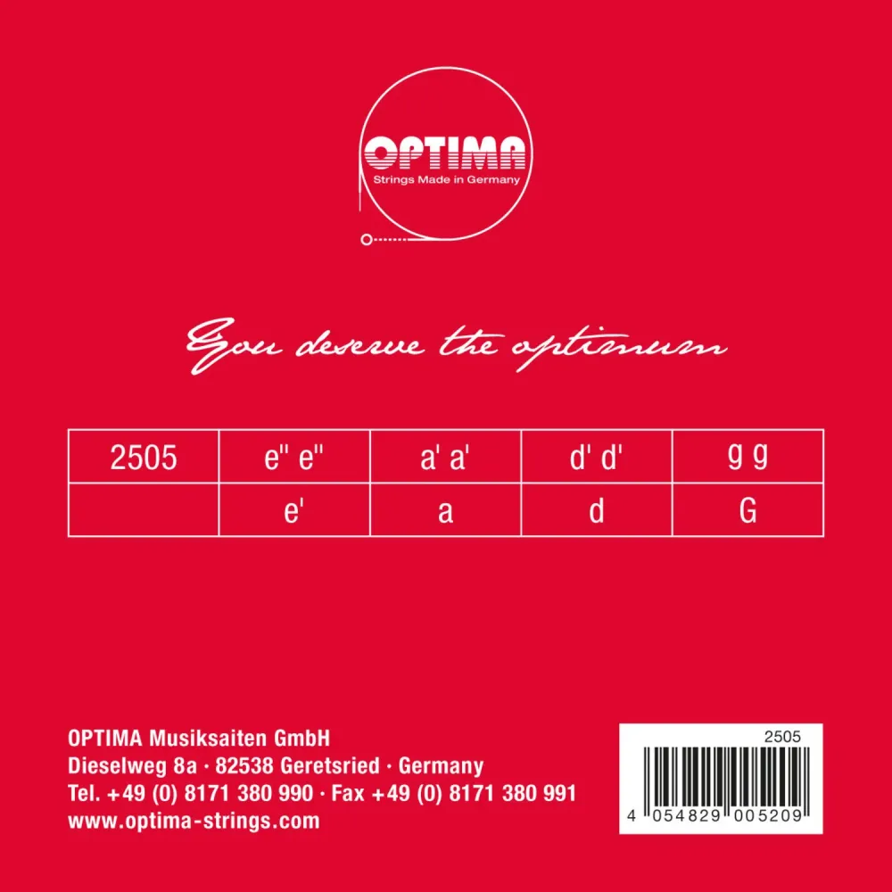 Optima Mandriola-strenger - Sett (2505)