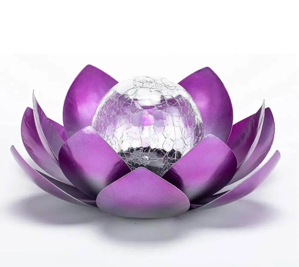 HØSTENS HOME DECOR PAKKE - SUPERDEAL EXTRA / BUDDHA STATUE 30x17cm w/Lotus Flower Light + Extra Free Bonus Lotus Flower +...