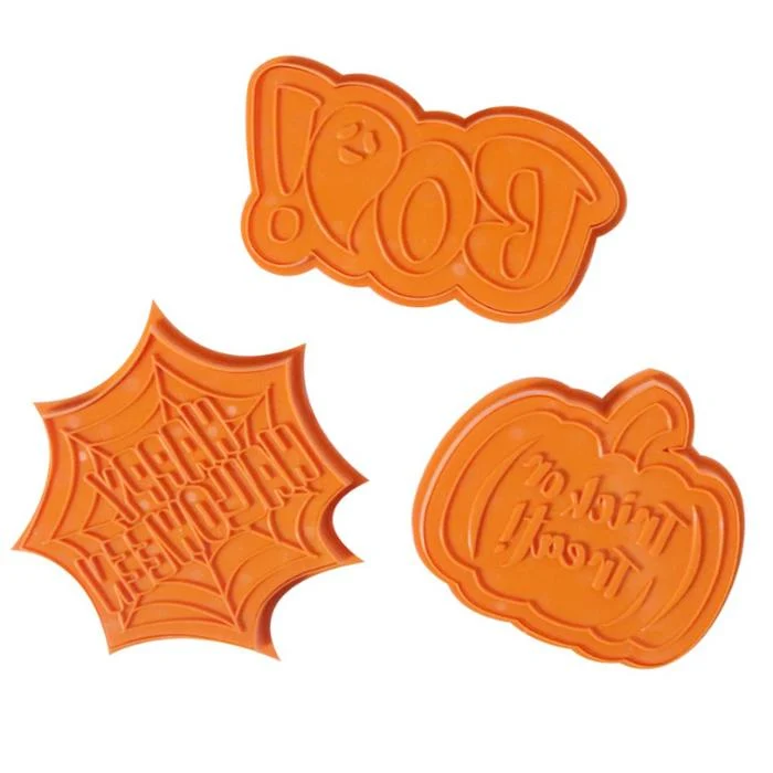 PME Utstikker m/ embosser - Happy Halloween- sett/6