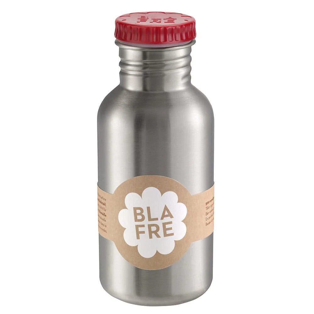 Blafre stålflaske 500ml - Rød