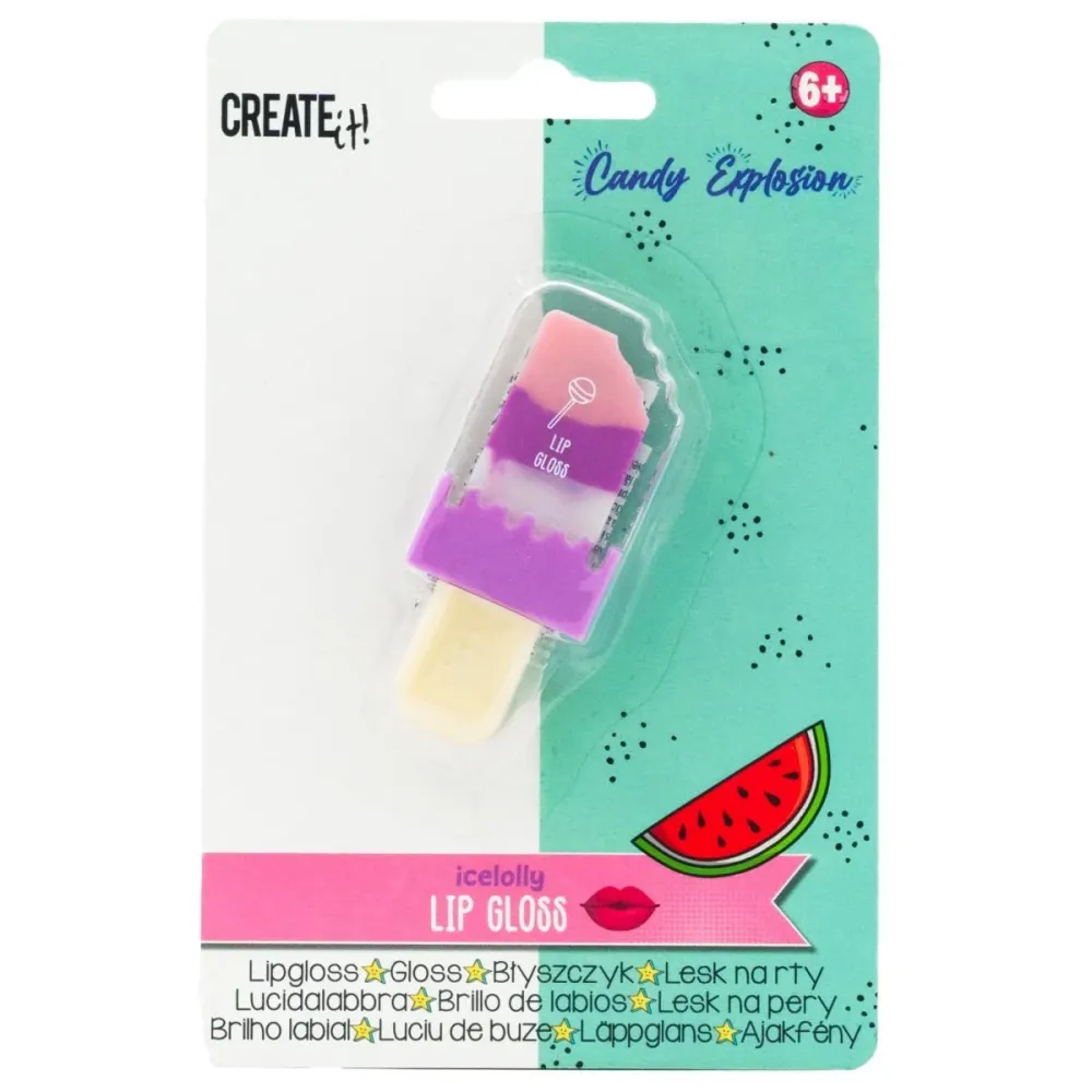 Create It! Lipgloss Ice Cream - Turkis duftglans
