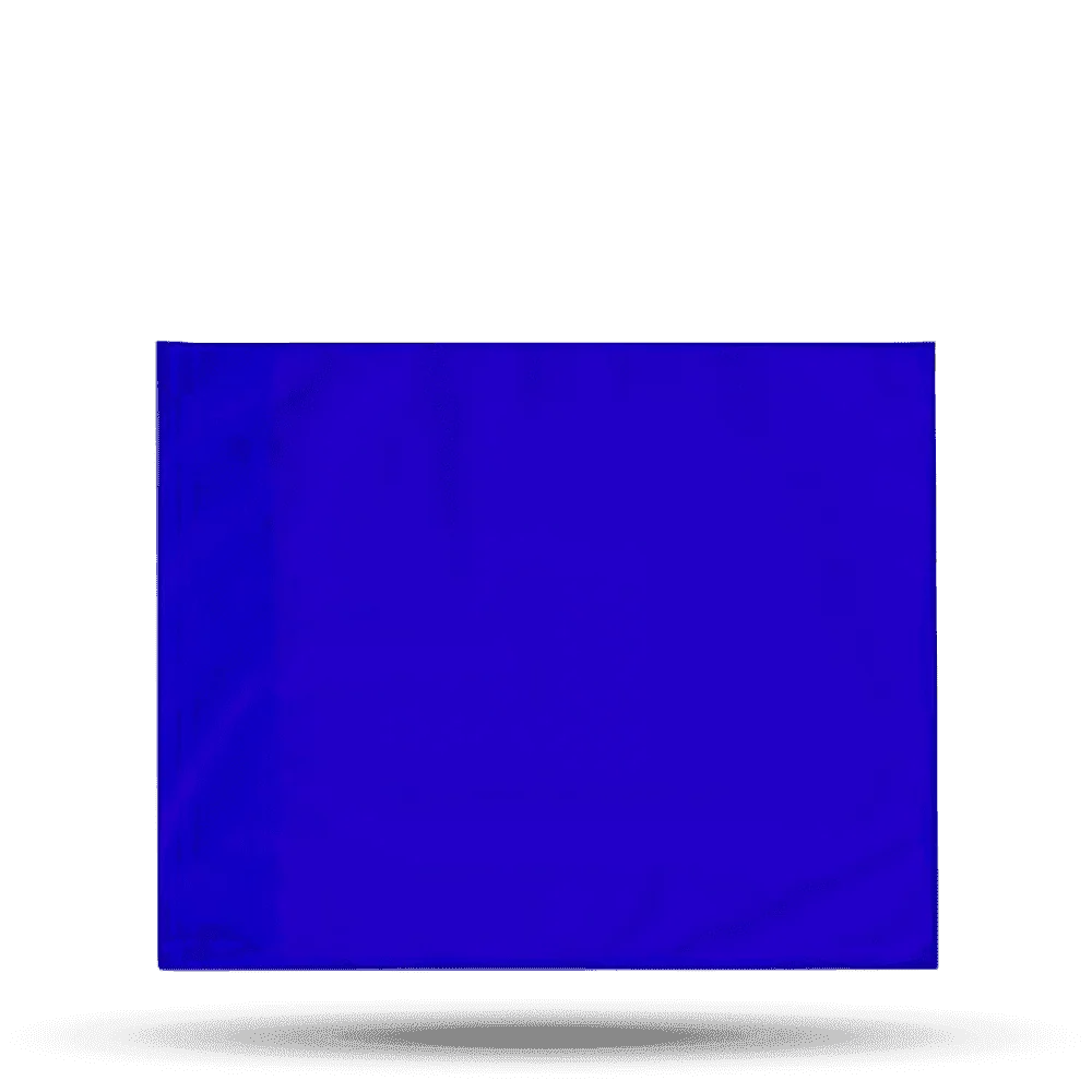 Hjørneflagg blått