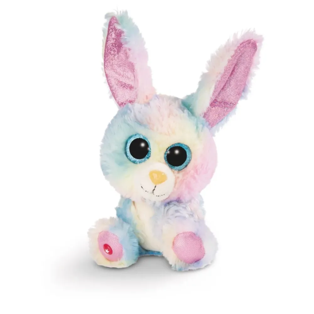 Kosekanin i plysj 15 cm - Rainbow Candy fra NICI Glubschis