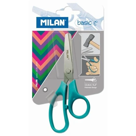 Milan Basic Saks – 13,3 cm med avrundet tupp