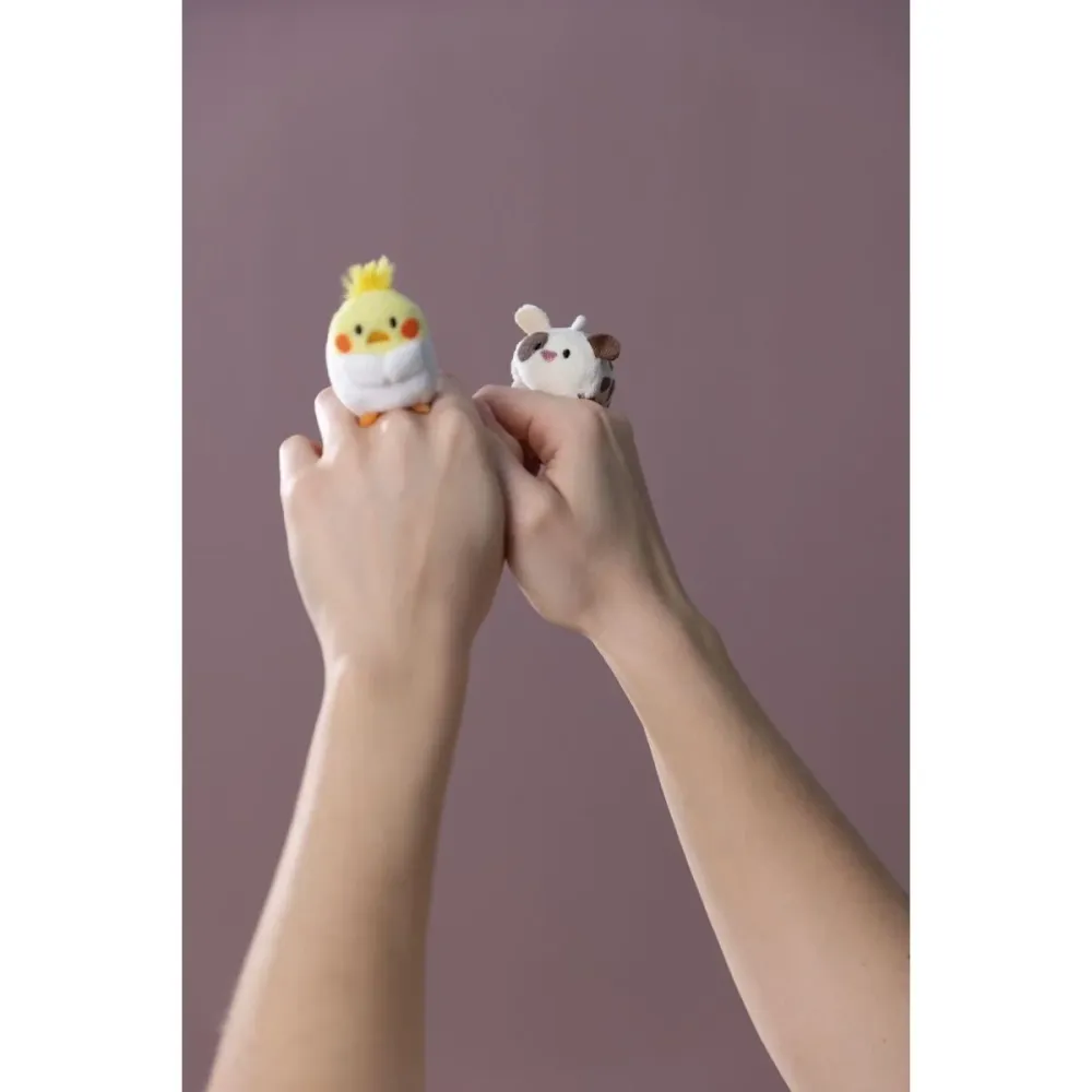 NICI MyMochi Loopies Plysj 5 cm - Pingvin Waddle