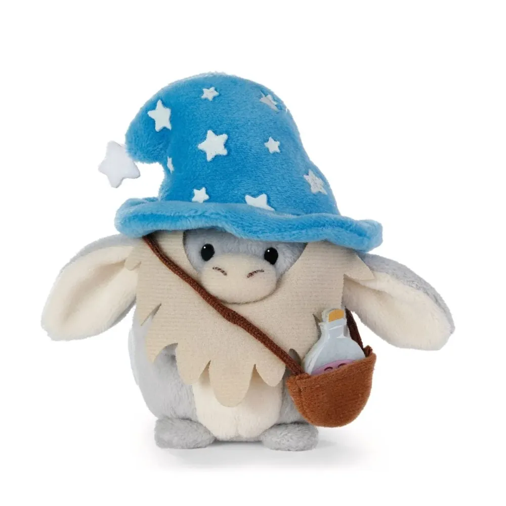 NICI MyMochi Plysj 8 cm – Esel Earl med Magisk Drikk/Trollmann klær