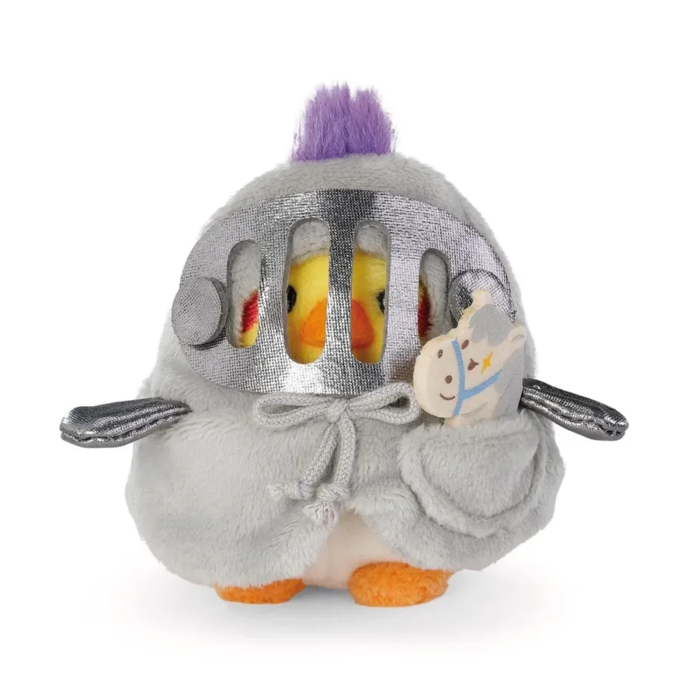 NICI MyMochi Plysj 8 cm - Nymfeparakitt Chipsy med Hest/Ridder klær