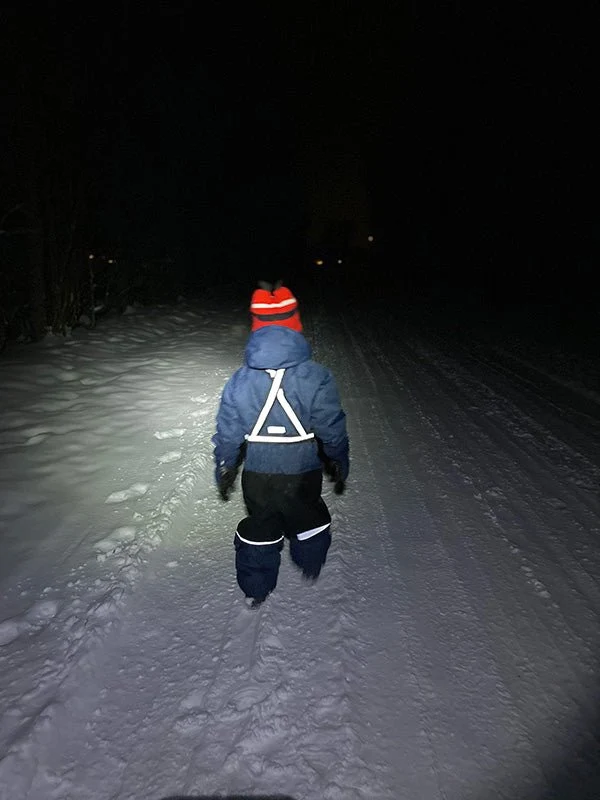 Refleksselen med høy synlighet - justerbar barn og voksne (XXS-XXXL)