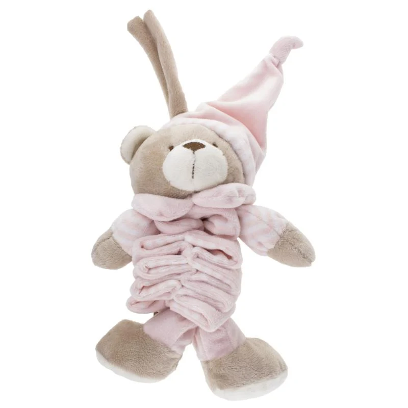 Tinka Baby Spilledåse Bamse - Rosa 20 cm