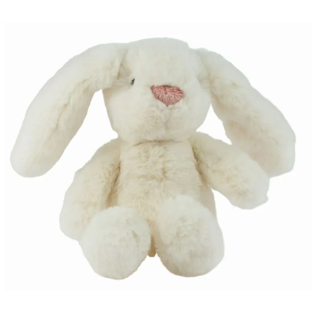 Tinka Kosebamse Kanin i plysj - Creme 18 cm