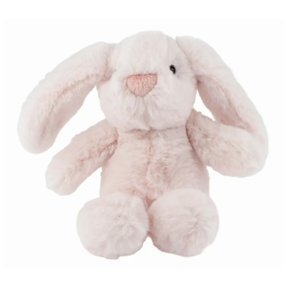 Tinka Kosebamse Kanin i plysj - Lys rosa 18 cm