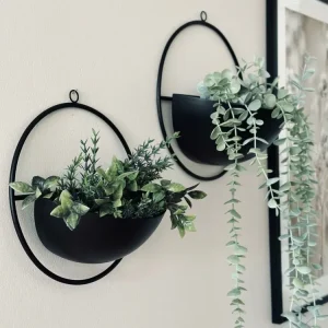 Plantekurv Aja Black – Sett med 2 stk