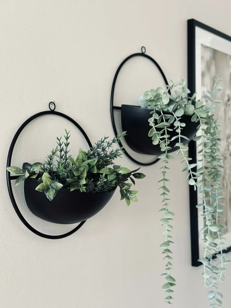 Plantekurv Aja Black – Sett med 2 stk