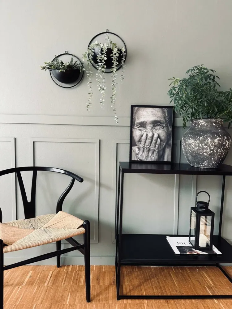Plantekurv Aja Black – Sett med 2 stk