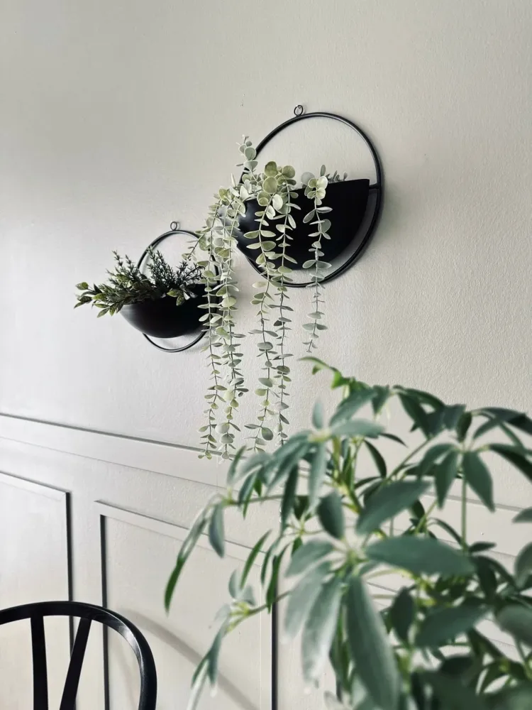 Plantekurv Aja Black – Sett med 2 stk