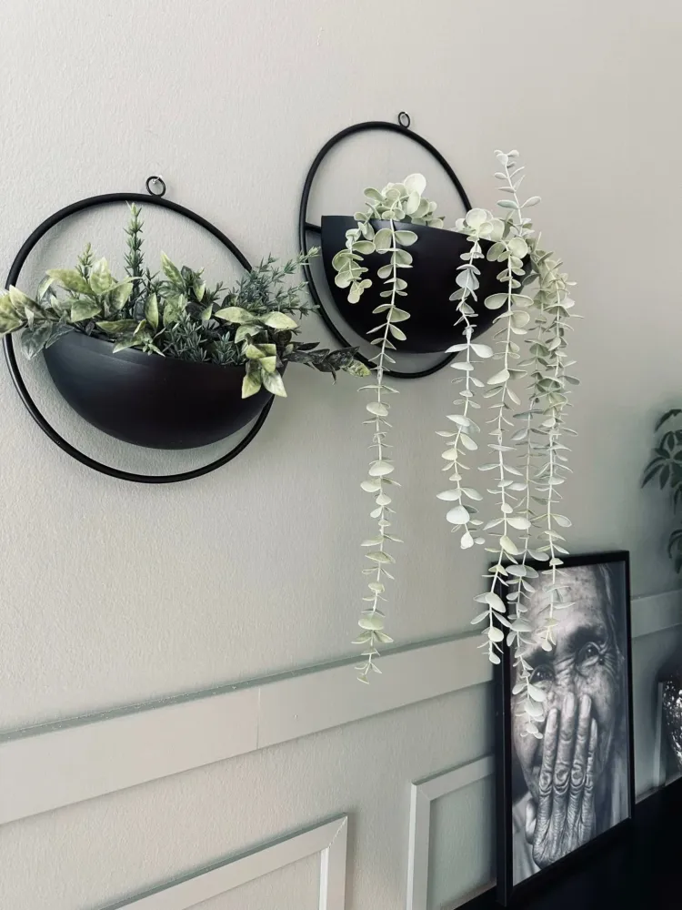 Plantekurv Aja Black – Sett med 2 stk