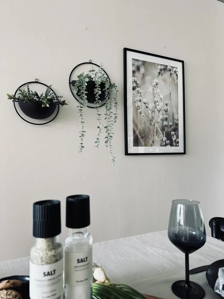 Plantekurv Aja Black – Sett med 2 stk