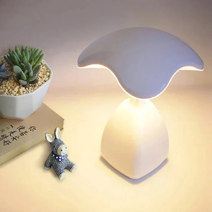LED Touch Nattlampe – Moderne Dimbar Bordlampe Soverom og Kontor | Luvikno