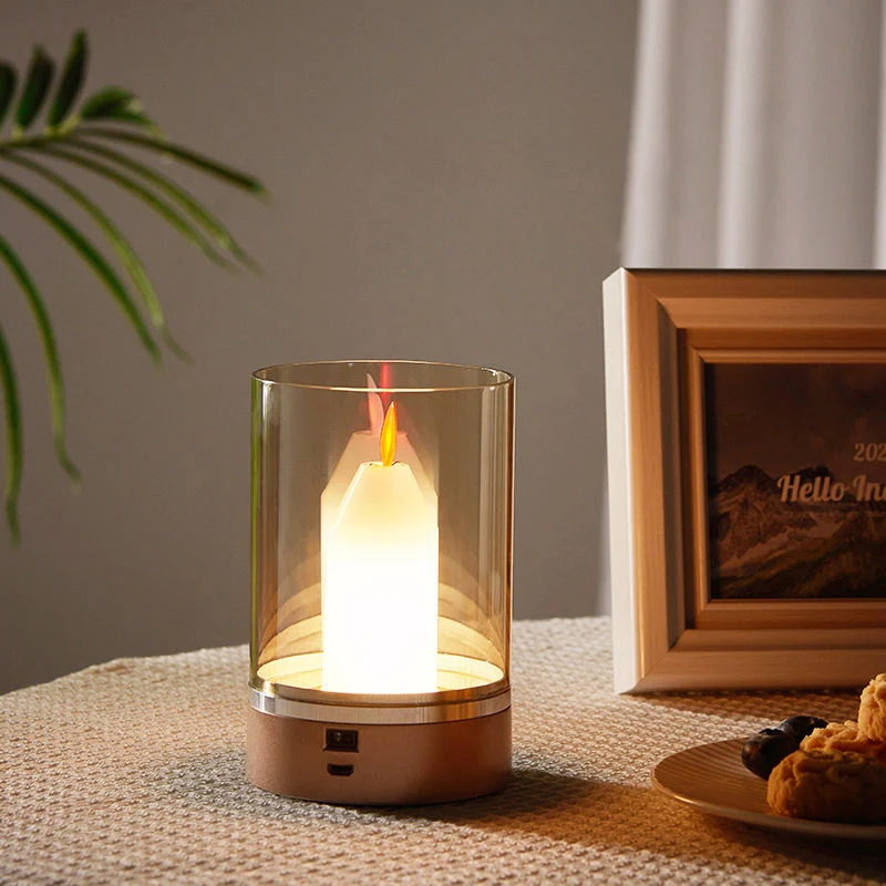 Trådløs LED Mini Lampe – Stemningslys Fest, Middag og Dekorasjon | Luvikno