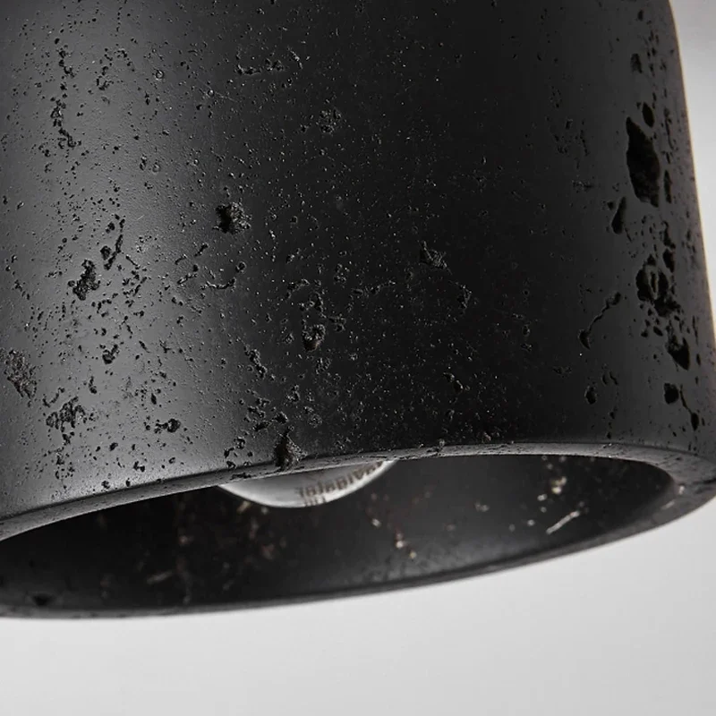 Moderne Stein Taklampe – Rustikk Belysning Stue og Gang | Luvikno