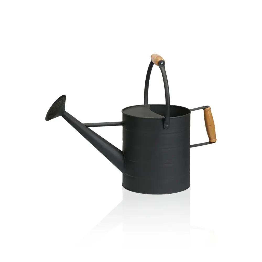 Vannkanne mørk grå metall 42 x 17 x 19 cm