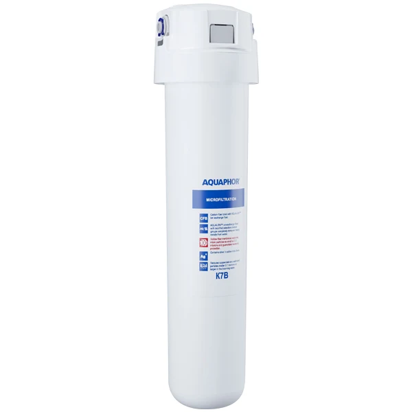 Krystallvannfilter komplett K7B - reduserer bakterier 99,9 % 0,1 μm