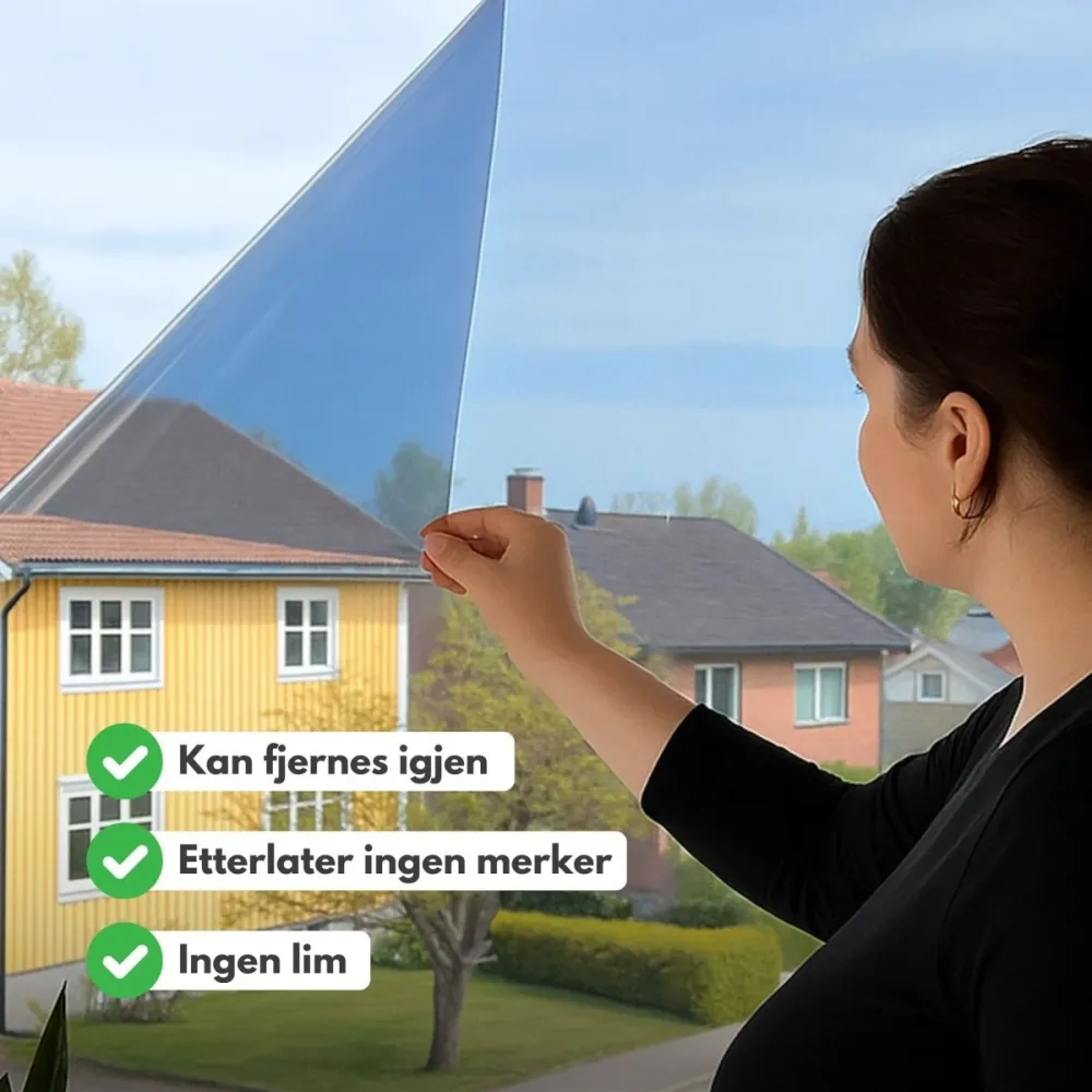 Vareprøve: Supreme Static Reflektiv vindusfolie