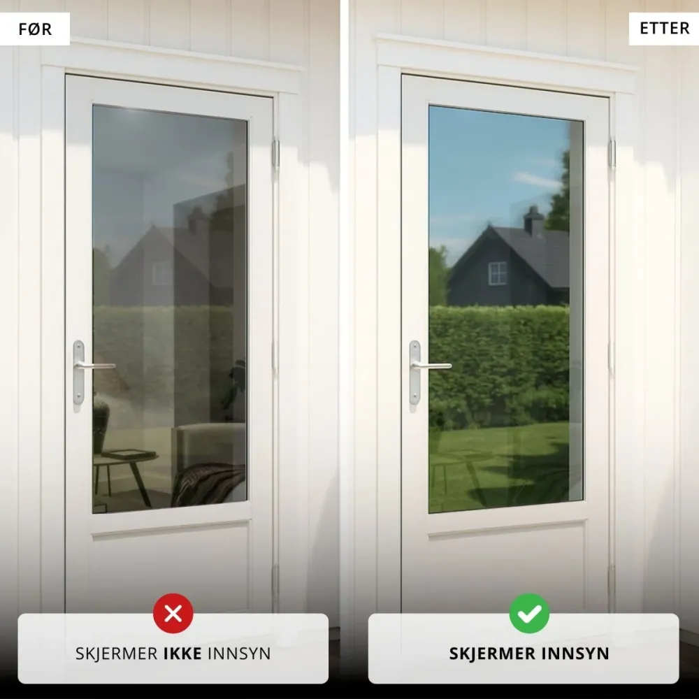 Vareprøve: Supreme Static Reflektiv vindusfolie