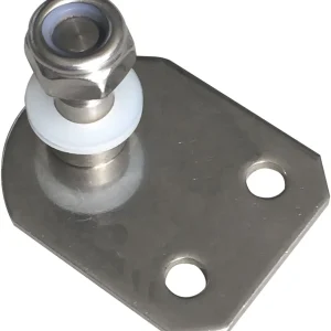1852 Gassdemperbrakett 316, 45x35 mm 8 mm