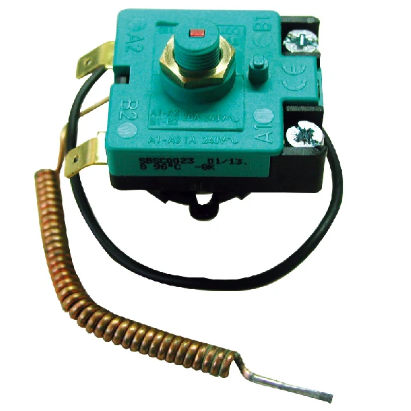 Isotemp, Overopphetingstermostat varmtvannsbeholder