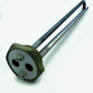 Rask, varmeelement 500W 230V, 1 1/4" gjenger, rustfritt stål, 280 mm