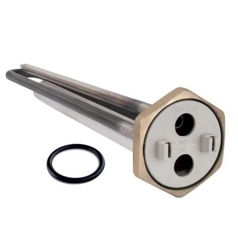 Rask, varmeelement 500W 230V, 1 1/4" gjenger, rustfritt stål, 280 mm