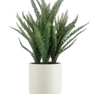 Kunstig Bostonbregne i Potte Beige 82cm